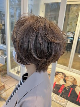 アース 富谷店(HAIR & MAKE EARTH) オフィスでも可愛くショートヘア