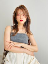 ロイジー(roijir)&nbsp;表参道roijir 　大人かき上げバング×ナチュラルレイヤー