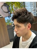 アップバングショート