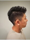 メンズサイドパート7:3 HOMMEHAIR2nd江ヶ崎