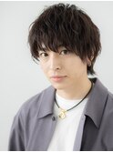 前髪パーマで簡単スタイリングのモテマッシュc南越谷
