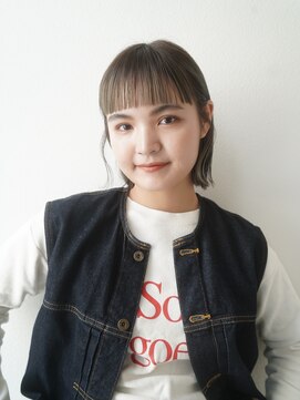 ガーランド (Garland) 切りっぱなしボブ/ワイドバング/前髪/原宿神宮前