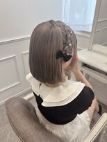 【ヘアメ】清楚ガーリー♪あみカチュヘアメ＊新井