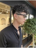 メンズパーマ刈り上げ