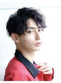波巻きパーマ（ハーフアップver.）