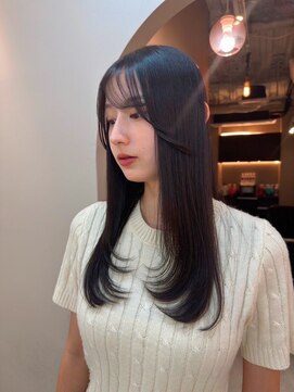 ロウバイレボ 柏(lou by revo) ミディアム/韓国風/レイヤーカット/顔回りカット/柏駅