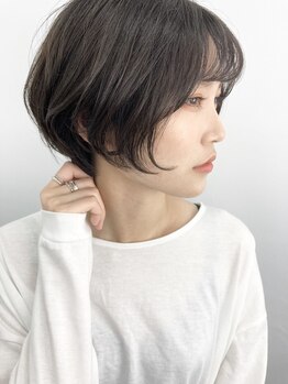 アオゾラヘアー フジサキグウ(AOZORA HAIR FUJISAKIGU)の写真/＜信頼と実績◎＞大人女性から圧倒的な支持◆上品なグレイカラーで気になる白髪カバーもお任せ下さい◎
