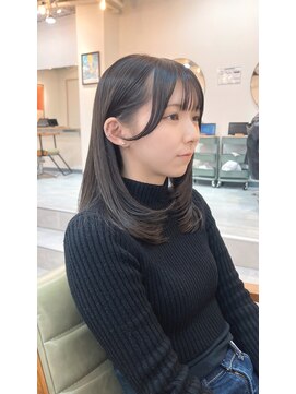 ロウバイレボ 柏(lou by revo) ミディアム/韓国風/レイヤーカット/顔回りカット/柏駅