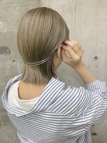 ガルボ ヘアー(garbo hair)&nbsp;ハイトーン 10代 20代 ブリーチ ダブルカラー ペールベージュ