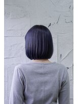 髪と生活 美容室 バイオレットカラー