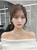 前髪　顔まわりカット　イメチェン 美髪