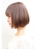 30代40代50代大人可愛いボブ　重めボブスタイル