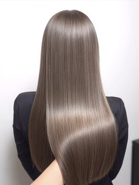 リトバイトゥルークリエイション 大宮(Re:to by True Creation) 【髪質改善】透明感グレージュ×ストレート