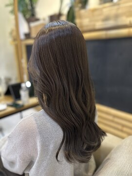 ヘアリゾート粋 リマ 銀座店(lima) 艶髪ウェーブ/髪質改善/美髪ケア/シアーグレージュ