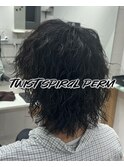 ツイストスパイラルパーマ