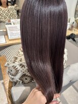 パプス ド コワフュール 川西能勢口店(Pap's de coiffeur)&nbsp;ラベンダーグレージュ× ロングレイヤー
