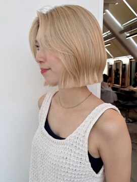 ロンド ボーイ 表参道(Lond BOY) 大人ガーリー/ミニボブレイヤー/ミディアムレイヤーカット/原宿