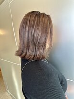 リノア 鵠沼海岸(LINOA)&nbsp;ダークアッシュ/似合わせカット/ミディアムレイヤー