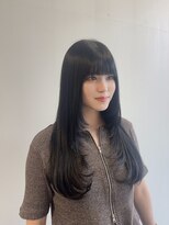 カーサ 西大寺南ロータリー店(casa) ブルーブラック/レイヤーカット/髪質改善