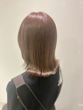 ヴァンキャトル デニム(vingt_quatre denim) 切りっぱミディスタイル