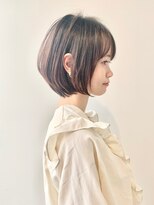 アルトル 池袋(altru)&nbsp;◇大人可愛い20代30代40代50代前下がりショートボブ丸みショート