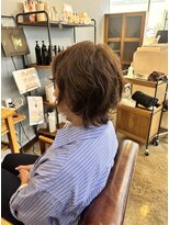 スアバイキキ(SuA by kiki.)&nbsp;ミディアムレイヤー/ハッシュカット/ワインレッド[千葉]