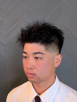 ワンワンオー バーバーショップ コンチネンタル(@110 BARBER SHOP continental)&nbsp;スパイキーショート