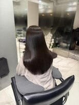 レックス アオヤマ(RexAOYAMA)&nbsp;深艶ダークブラウンの美髪ロング