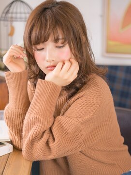 リッカ(RICCA) 【RICCA】ウェットミディアムロングボブ