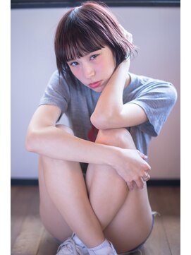 エルクバイコットン(elk by Cotton) 【elk by cotton平塚】マッシュボブ/バイオレッドブラウン