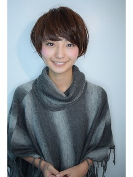 ラウンジ モリオ イケブクロ(Lounge MORIO Ikebukuro) 【morio池袋】人気の髪型 大人かわいい小顔マッシュショート#