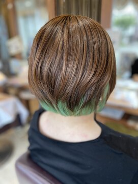 パッション 長町南店(PASSION) ☆PASSION長町南☆ショートインナーカラー☆