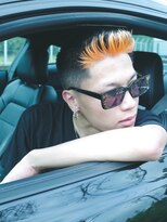 サンディーズバーバーショップ(Sandees)&nbsp;サイドグラデーショントラッドデコ出しアップバング