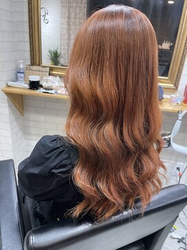 ピース(Peace) 韓国風カラーアプリコットオレンジ