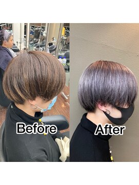 コワファーストナガサキシャンプーボーイ(COIFF1RST NAGASAKI SHAMPOO BOY) シルバーカラー