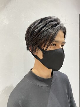 エル 横浜(eL) 【 eL 横浜 】前下がりマッシュ 刈り上げ