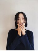 透明感髪質改善ベージュダブルカラーミルクティーグレージュ
