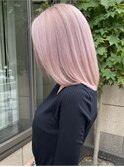 ハイトーンカラー　ペールピンク
