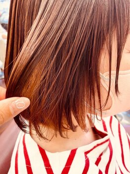 タンゴヘアー(tango hair)の写真/カラーの色味でお悩みの方必見☆立体的ハイライトや今までにない透明感も◎最旬トレンドカラーをご提供！