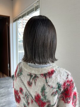 ミルヘアデザイン(mil hair design) グレージュカラー