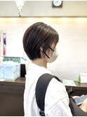 丸みショートボブ