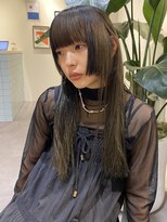 ロカ(roka)&nbsp;顔まわりカット　/ デザインカラー