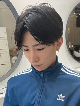 グッドタイムエフティフィフス 横浜西口(GoodTimes ft.fifth) センターパートニュアンスパーマワンカールパーマ韓国コンマヘア