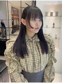 《keen×オオキタ》ディープパープル×姫カット