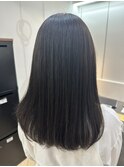 縮毛矯正♪髪質改善ツヤ髪ストレート透明感赤み消し