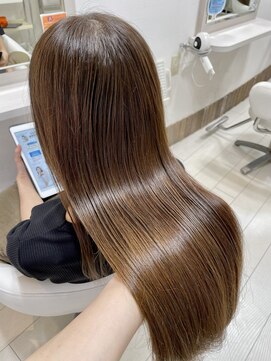 髪質改善専門店 アミーベルエクラ(AMI a BELLE Eclat) 人生でいちばん好きな髪【ヘルシーな印象☆グレージュカラー】