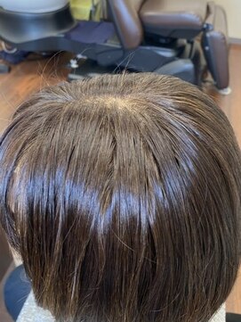 レイディバードカラー 深谷稲荷町店 30分のリタッチカラー(根元白髪染め)