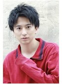 前髪上げも下げもできる!アップバング!