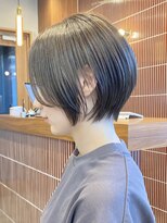 エリマバイフィフス 調布(elima by fifth)&nbsp;大人ショートボブレイヤーミディアムくびれ切りっぱなし韓国調布