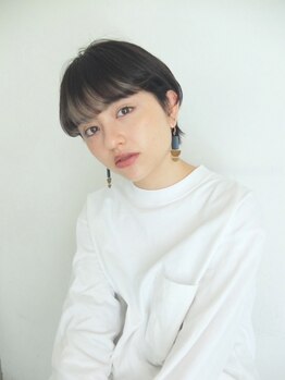クッカ(qukka)の写真/ショート好きがオススメしたくなるサロン◎どんなテイストもqukkaにお任せ！貴方にぴったりのショートヘア*